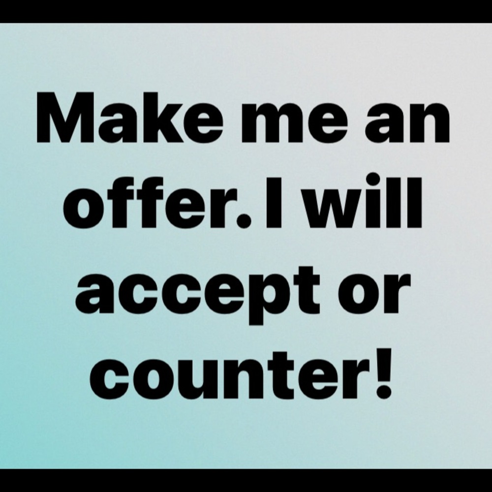 Make me an offer!